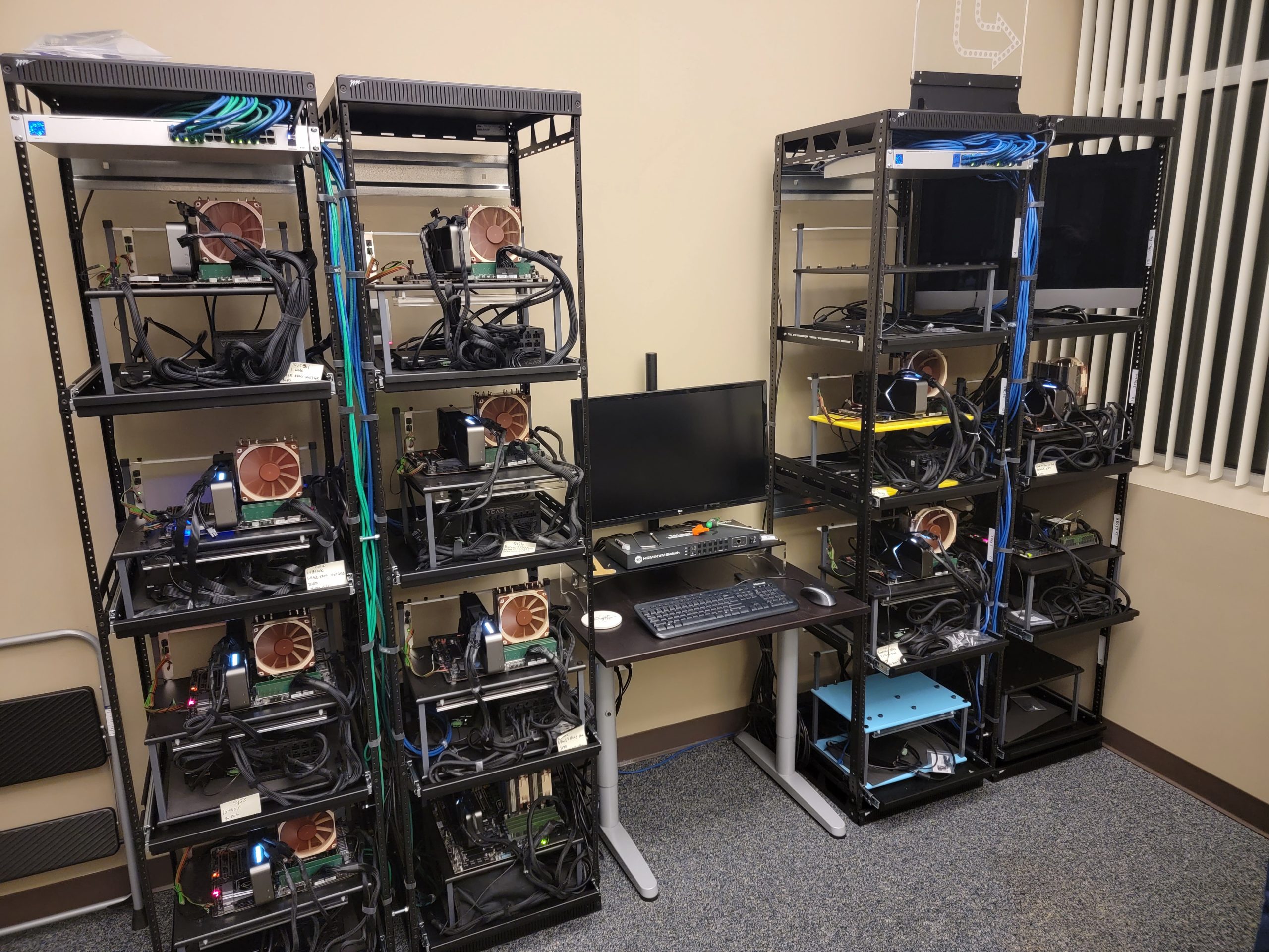 Labs 2021 test benches