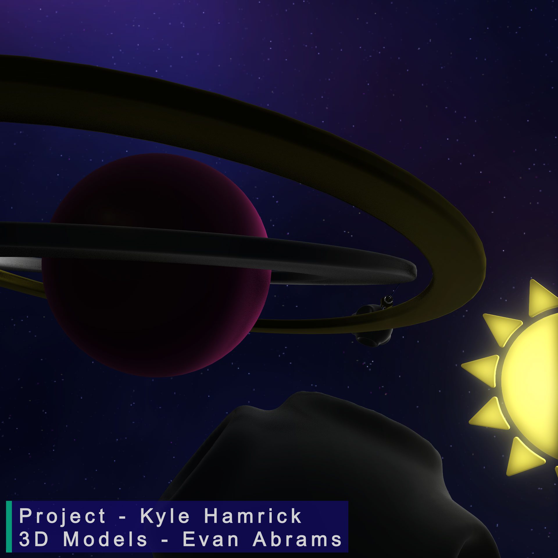 After Effects Benchmark Test - 3D Solar System