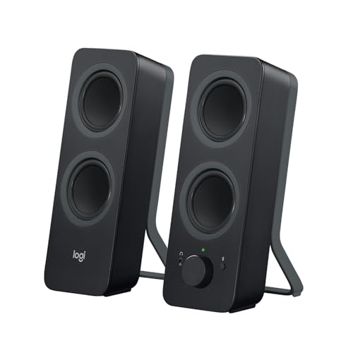 Logitech Z207 2.0 Stereo Computer Speakers with Bluetooth
