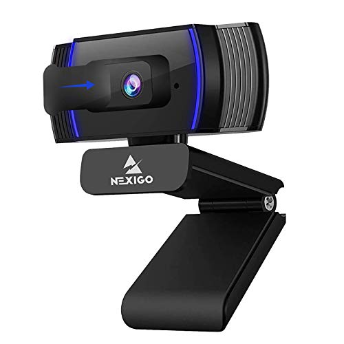 NexiGo N930AF Webcam with Microphone for Desktop, Autofocus, Webcam for Laptop, Computer Camera, 1080p HD USB Web Camera, Compatible with Zoom/Switch 2/Teams/Webex