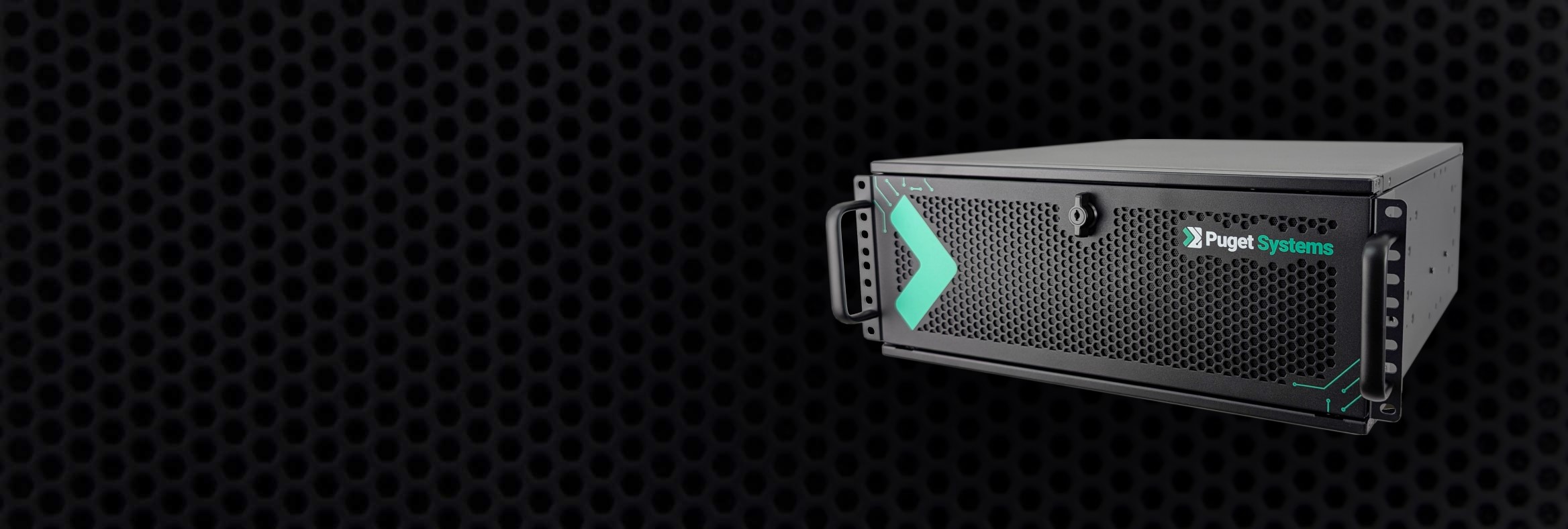 Puget Branded 4U Rackmount Banner