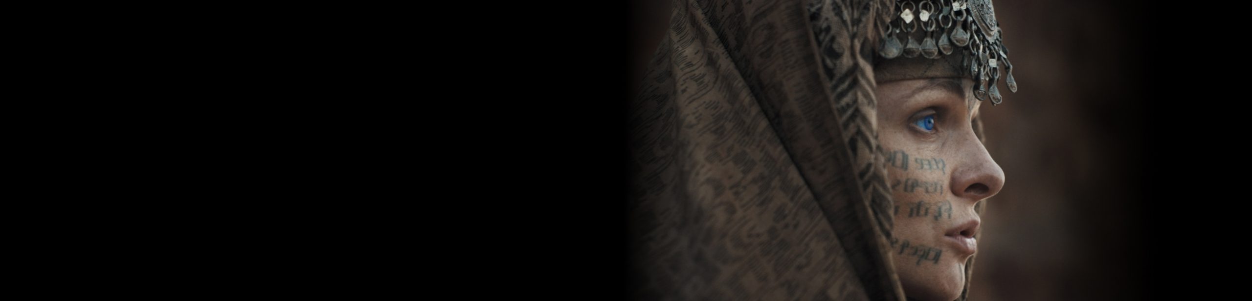 Banner for Paul Lambert Case Study showing blue glowing eyes from Dune Part Two