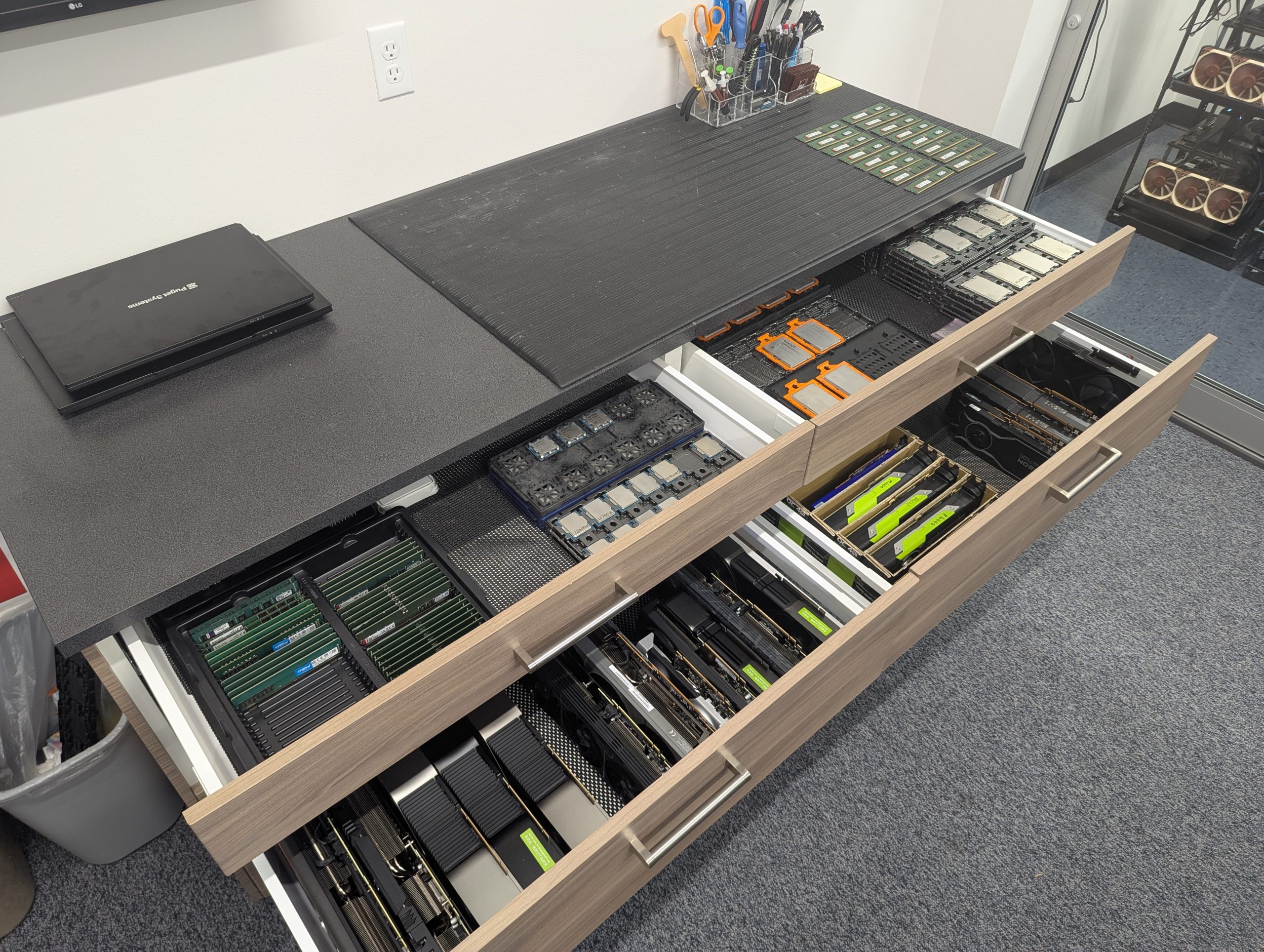 Labs storage for CPUs and GPUs