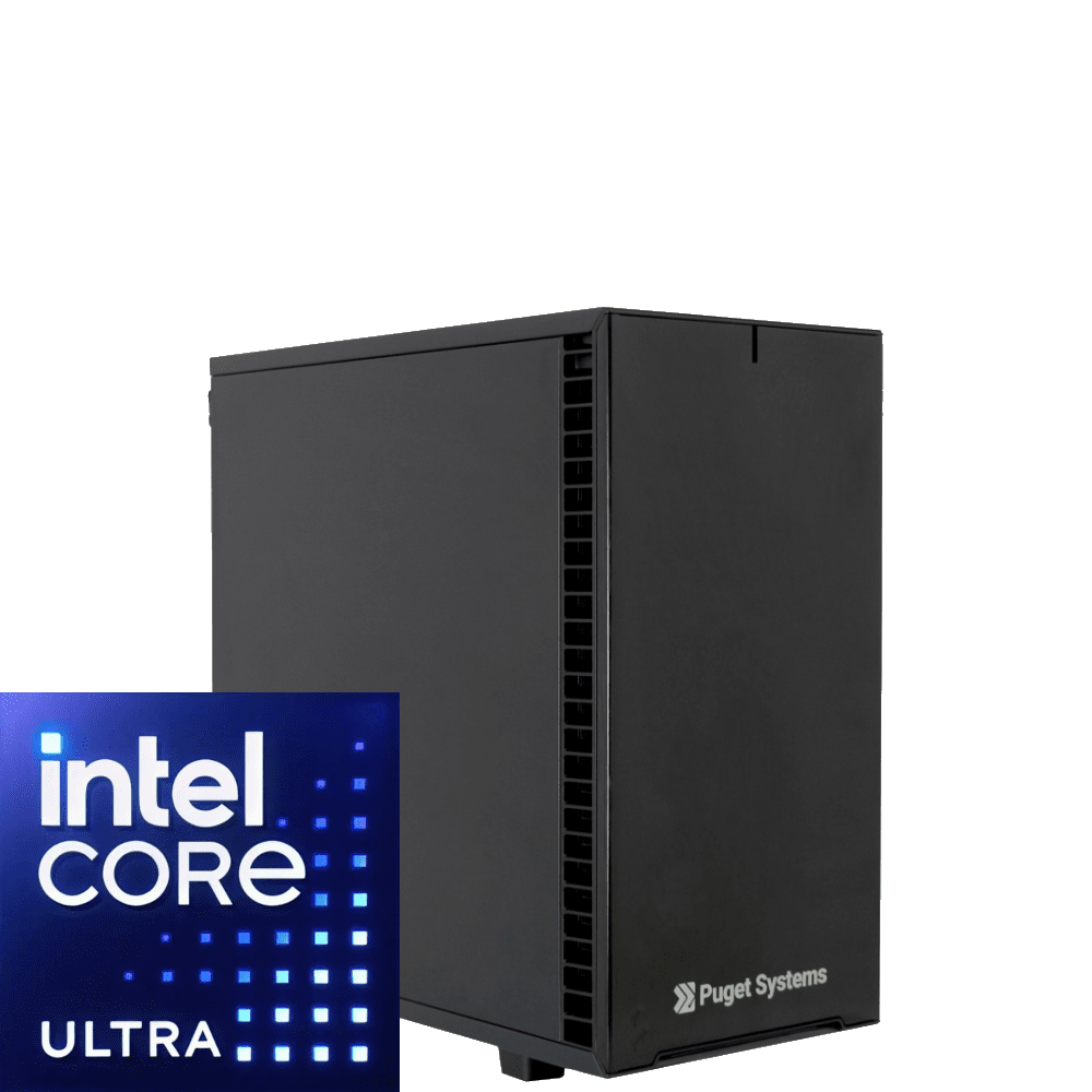 Define 7 Mini Chassis with Intel Core Ultra Badge