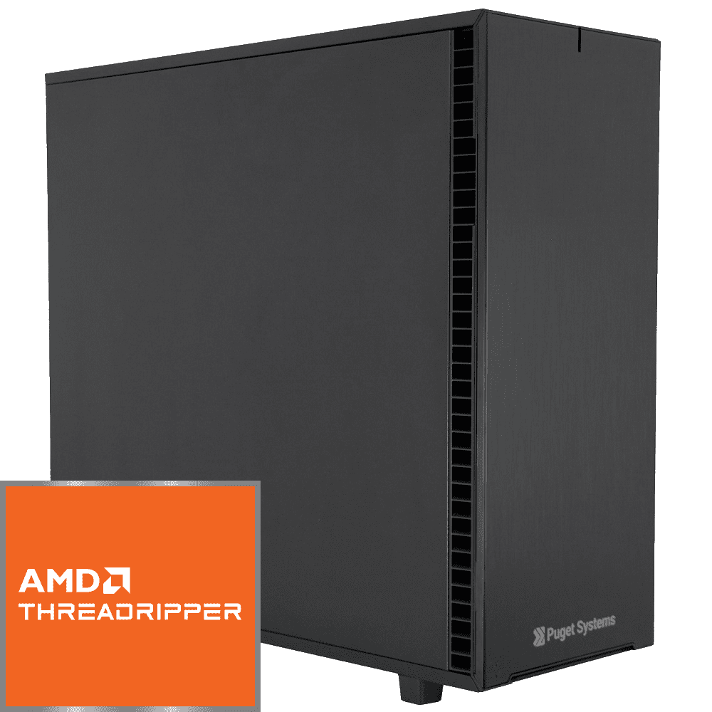 Define 7 XL with Threadripper 7000 Logo